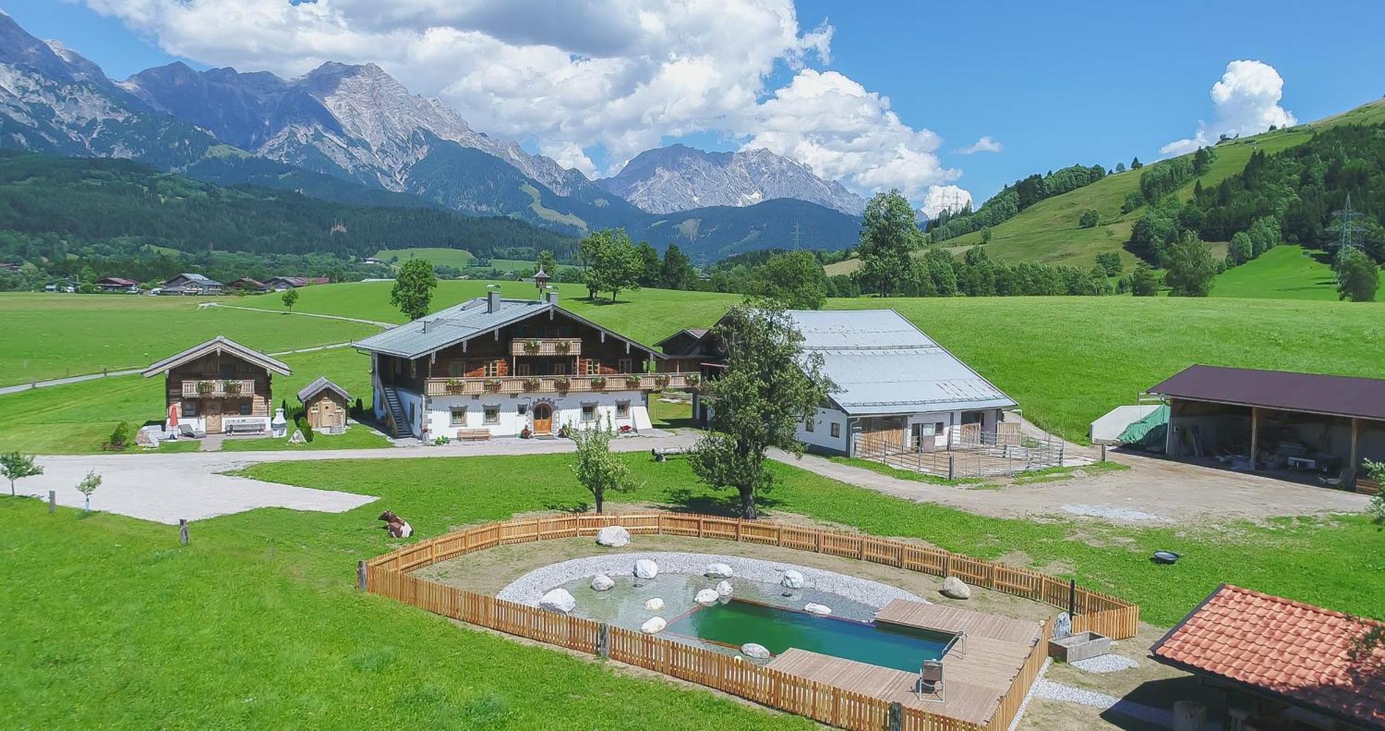 Hoferbichlgut Lägenhet Saalfelden Exteriör bild